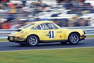 1972 Porsche 911 2.5 ST Le Mans 24 H -Nurburgring - Exhibit Porsche 70th Anniversary